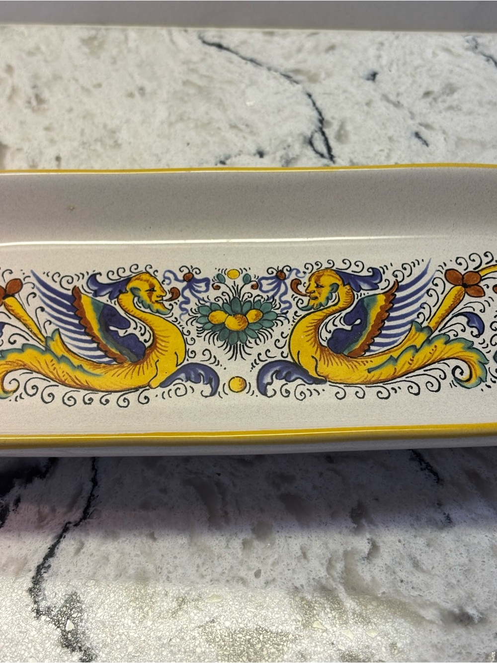 Deruta Rustic Italian Tray - Picture 2 of 4